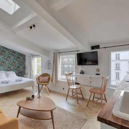 Appartement Cosy Proche Arc Triomphe - 2P Paris Exterior foto